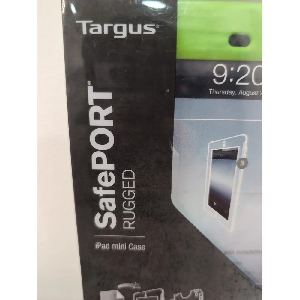 NEW Targus SafePort Rugged Case for iPad Mini (Green) 7.9 Screen 1st Generation‎